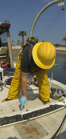 sediment extraction